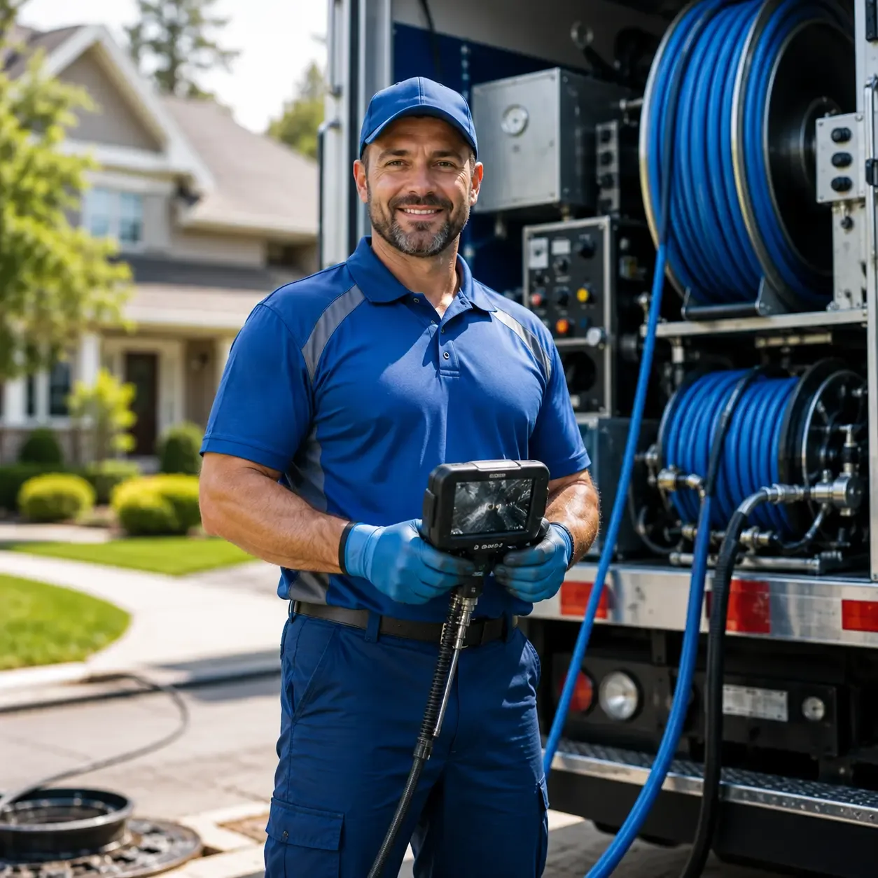 Local outdoor drain cleaning specialists in Peconic, NY